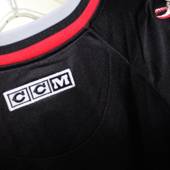 NWT❤️rare vintage 2003 Buffalo Sabres CCM NHL women's black jersey Made in Korea - Picture 8 of 12